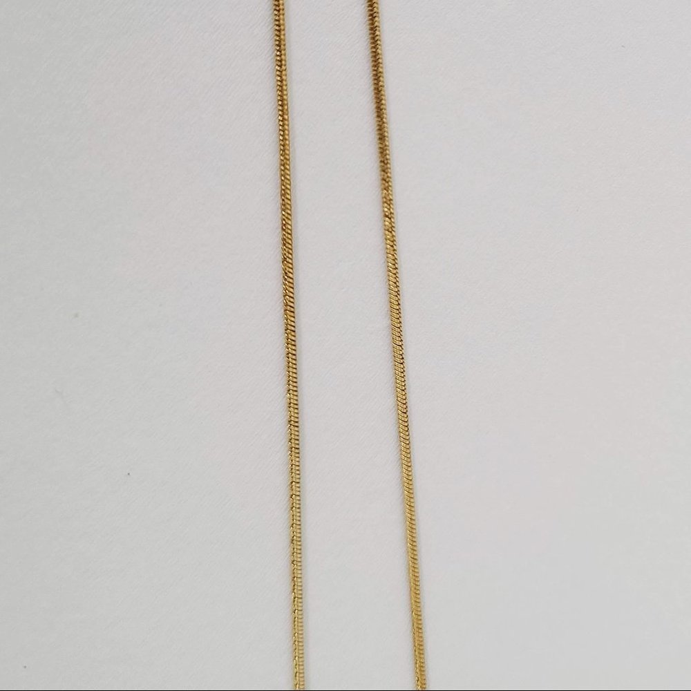 Golden Leaf Necklace - Picture 6 of 7
